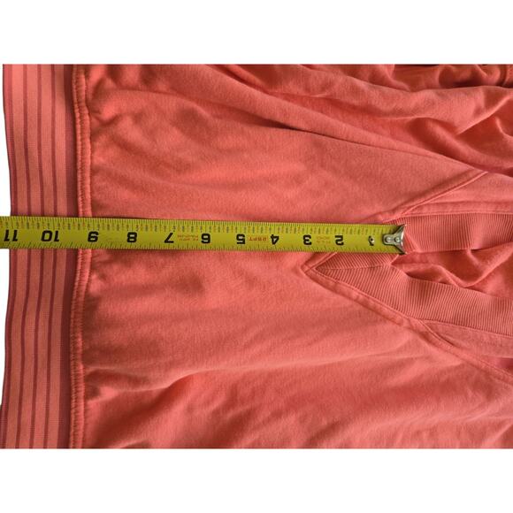 Free People Movement Womens Grand Slam V-Neck Cropped Hoodie Hot Pink Medium - Picture 9 of 13